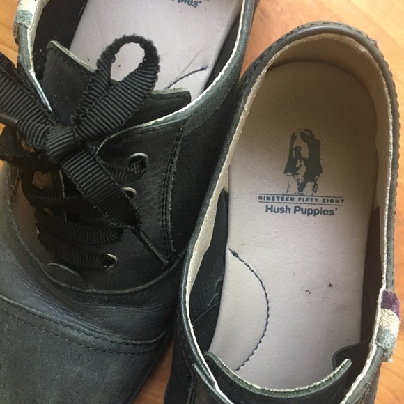 Black lace up flats - Picture 7 of 7